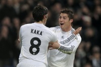 Cristiano Ronaldo and Kaka